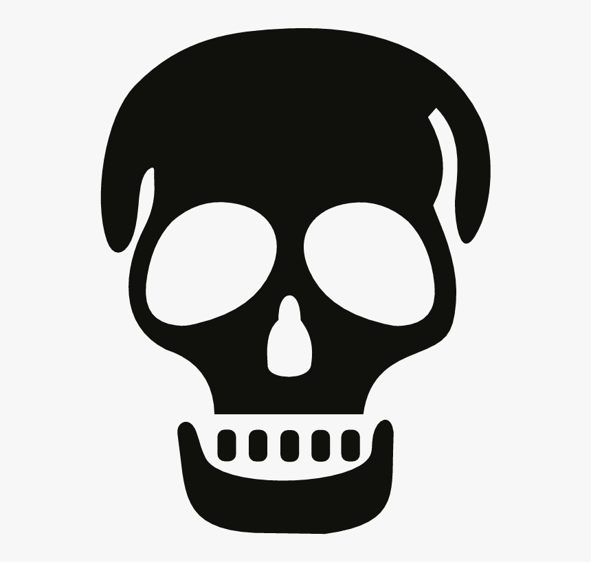 Cetim Preto 
 Title Cetim Preto - Caveira Desenho Preto E Branco, HD Png Download