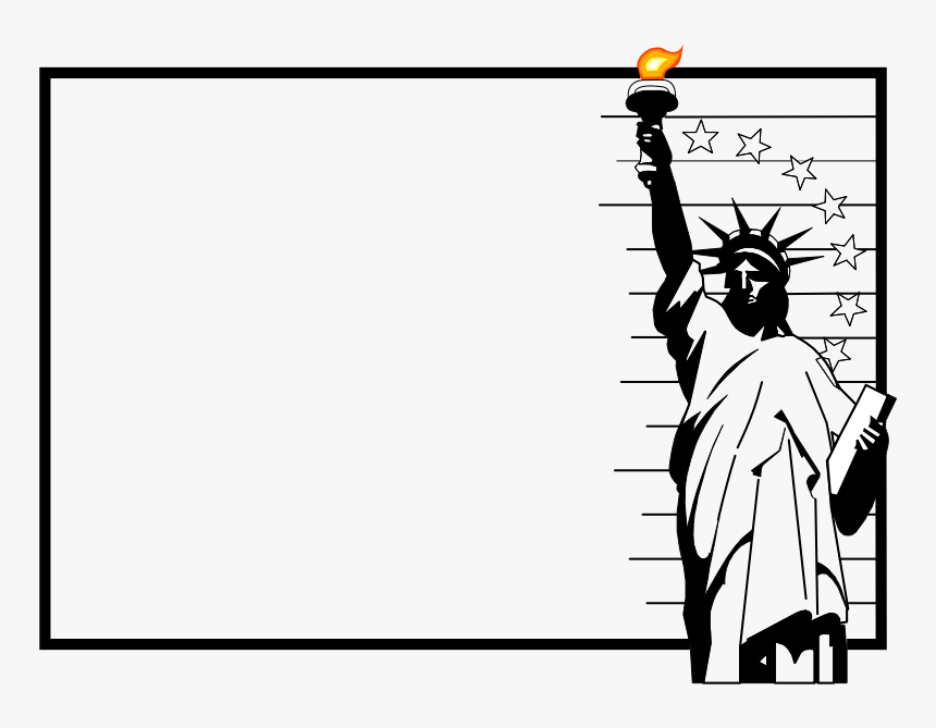 Liberty Frame - 自由 女神 像, HD Png Download