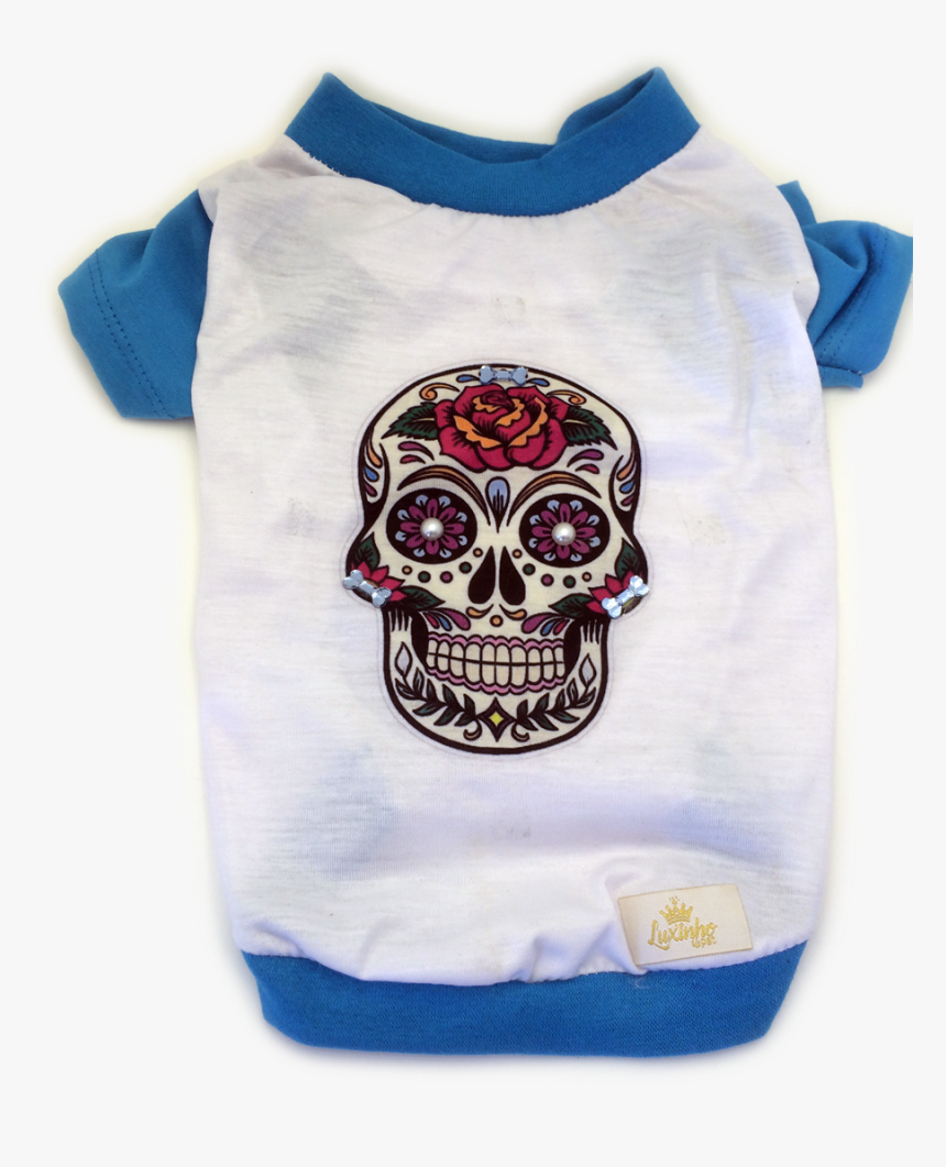 Transparent Caveira Mexicana Png - Rose Dia De Los Muertos Skull, Png Download