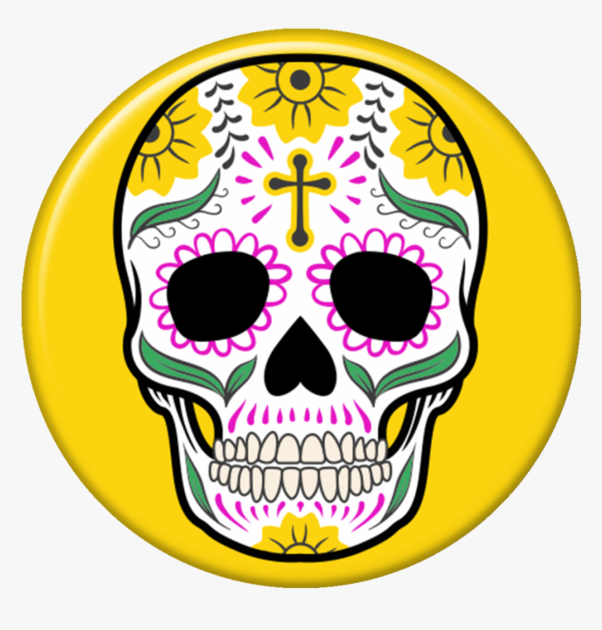 Tete De Mort Mexicaine Png, Transparent Png