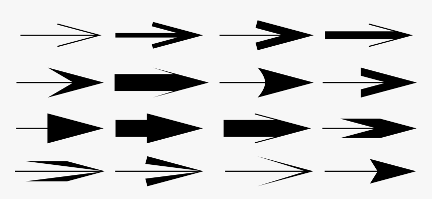 Arrows 30 Degree Clip Arts - Triangle, HD Png Download