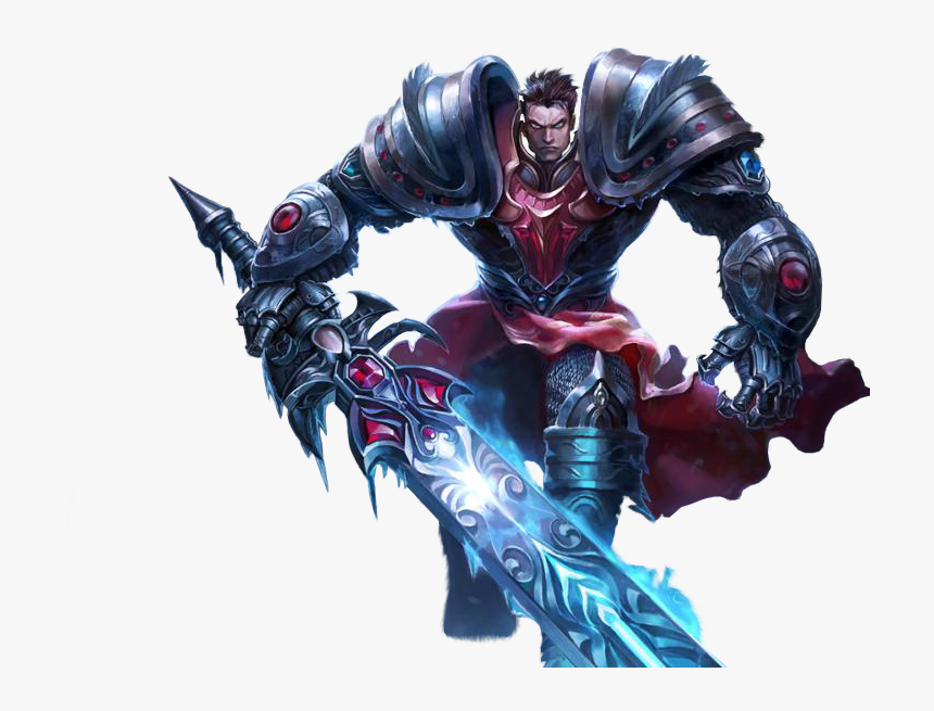 Dreadknight Garen Skin Free New - League Of Legends Garen Png, Transparent Png
