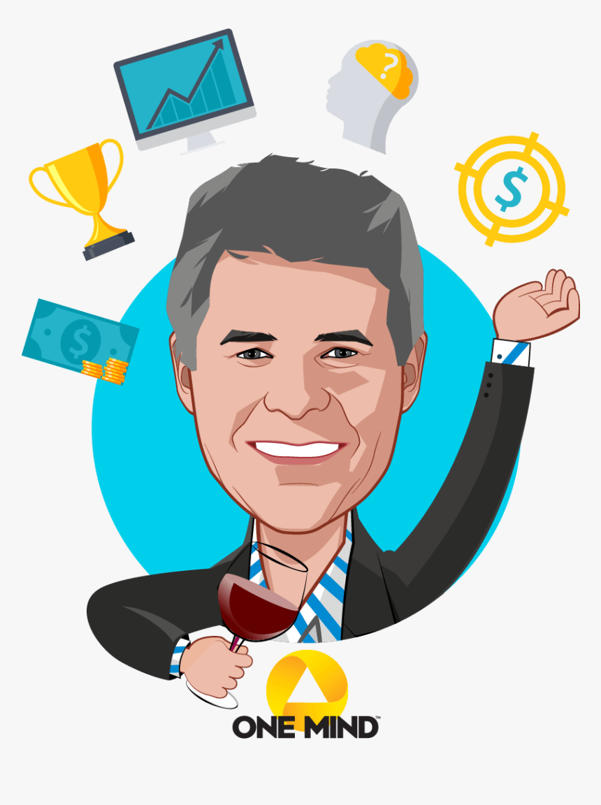 Overlay Caricature Of Garen Staglin, Who Is Speaking - Cartoon, HD Png Download