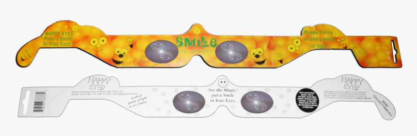 Diffraction Glasses Happy Face, HD Png Download