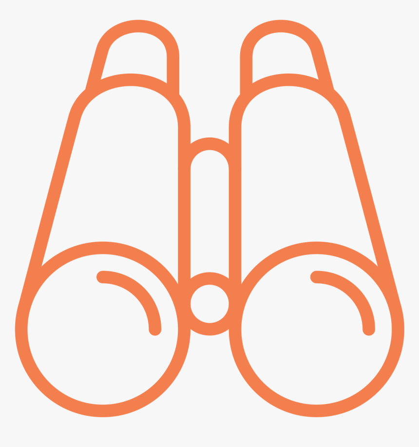 Binoculars - Icon, HD Png Download
