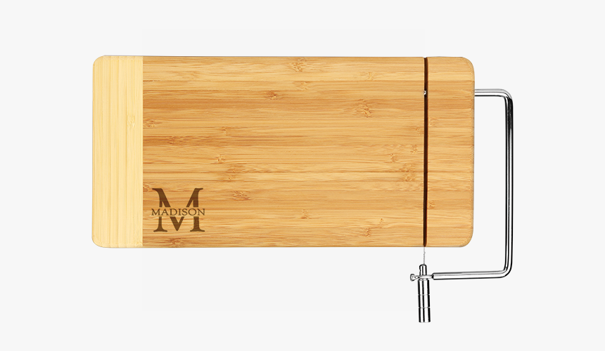 Classic Monogram Cheese Slicing Board 
title Classic - Monogrammed Cheese Boards, HD Png Download