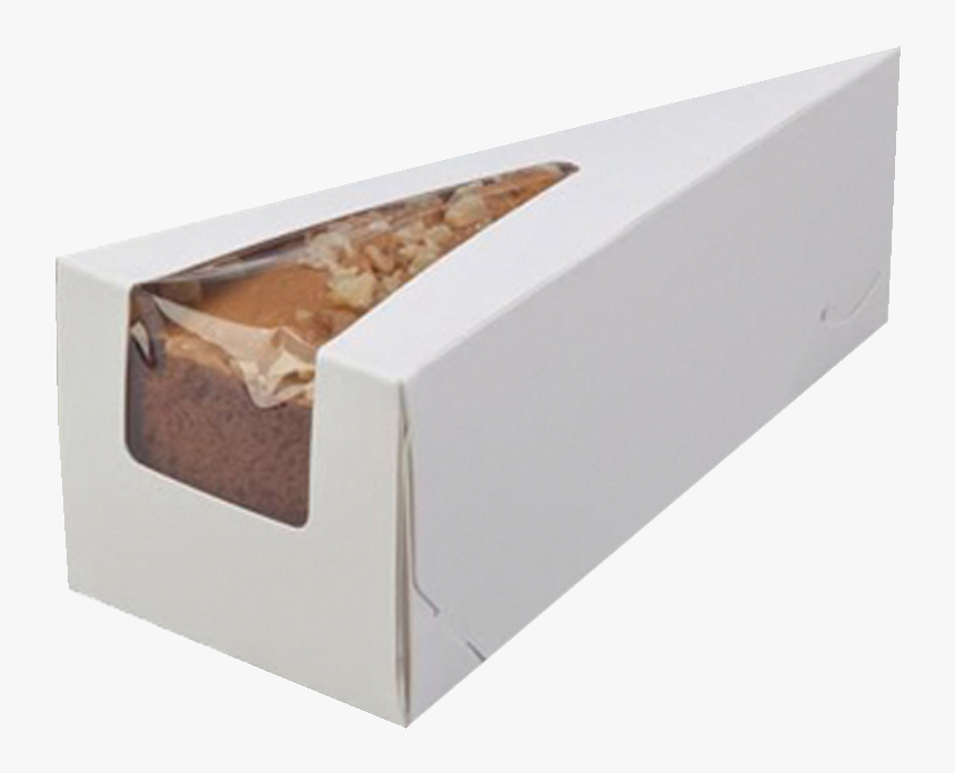 White Slice Cake Box, HD Png Download