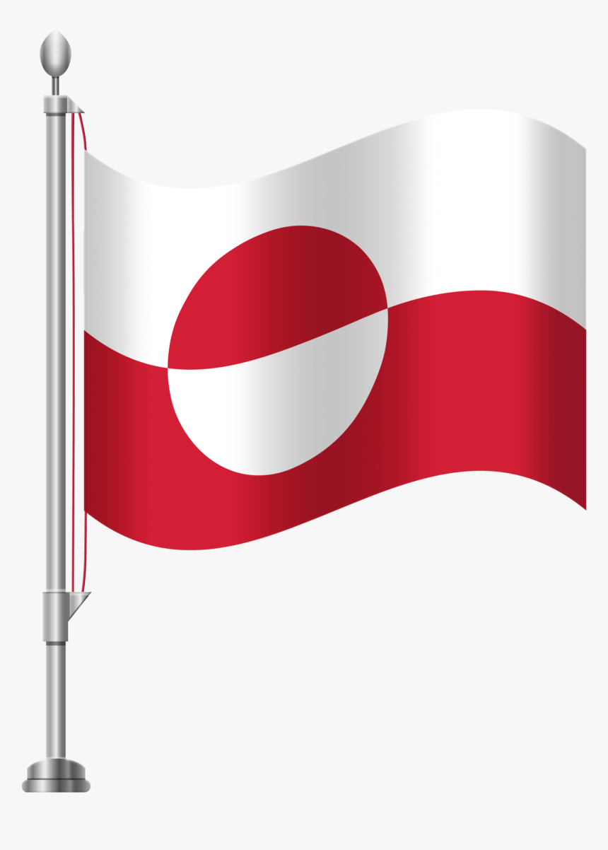 Greenland Flag Png Clip Art - Dominican Republic Flag Clipart, Transparent Png