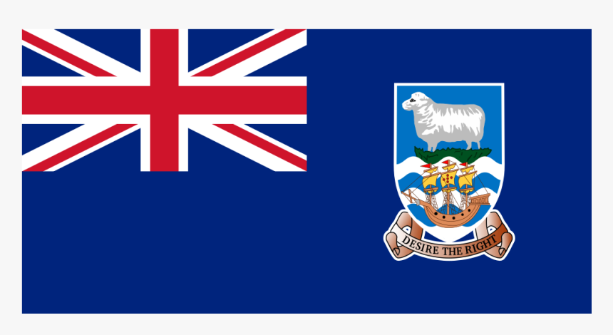 Fk Falkland Islands Flag Icon - Falkland Islands Flag, HD Png Download