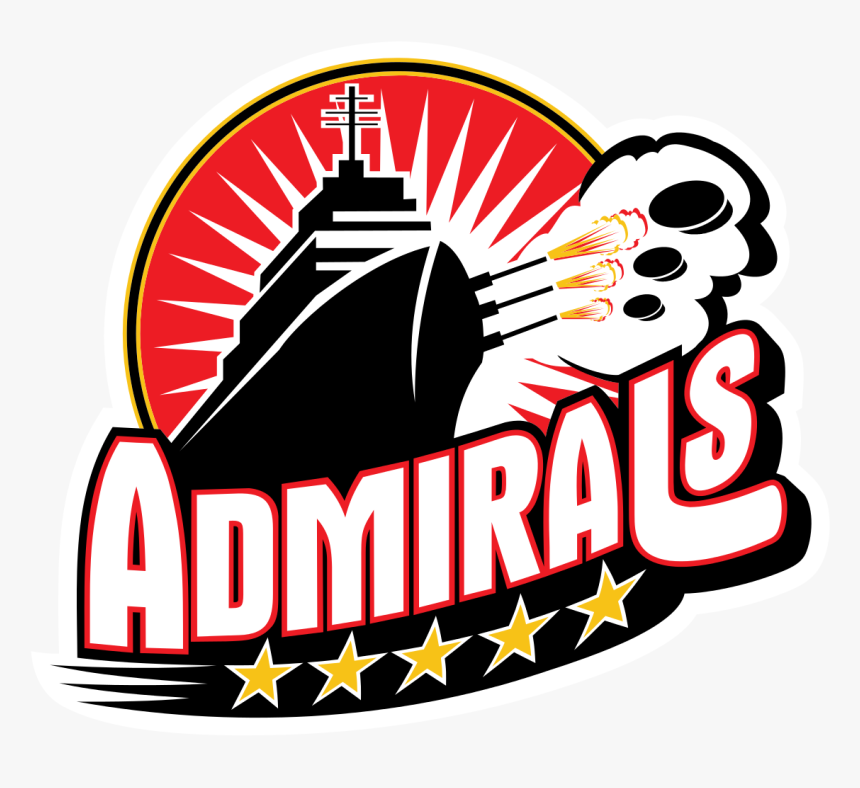 Norfolk Admirals Nhl Png - Norfolk Admirals Logo, Transparent Png