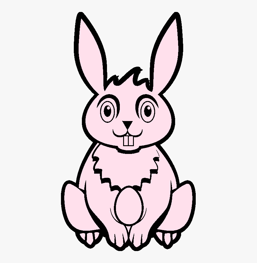 Transparent Easter Bunny Png - Domestic Rabbit, Png Download