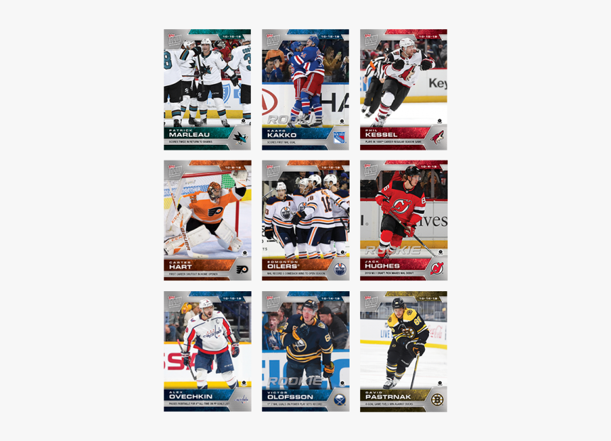 Nhl Topps Now® 9-sticker Pack - College Ice Hockey, HD Png Download