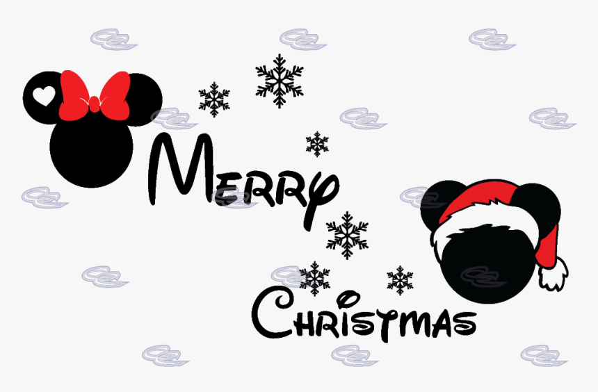 Merry Christmas Disney Matching Shirts Mickey Minnie, HD Png Download
