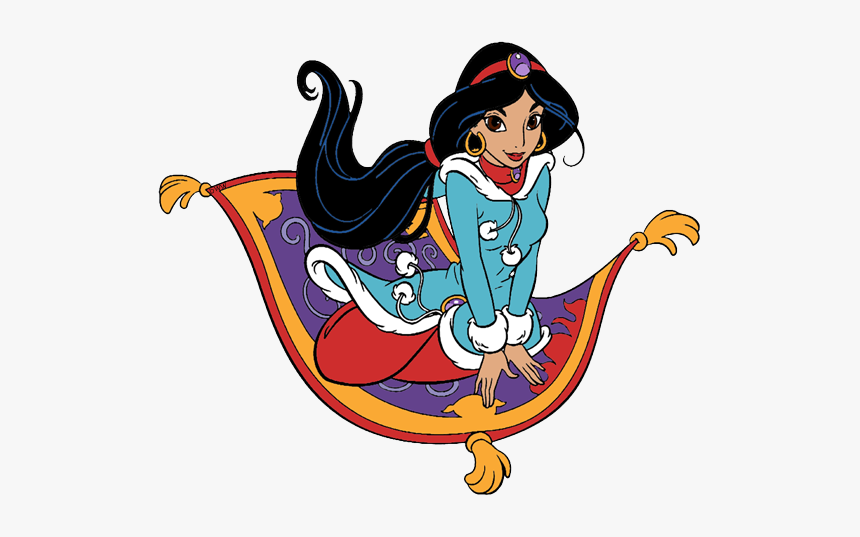 #jasmine #happychristmas #disneyprincess #christmas - Jasmine Disney Winter, HD Png Download