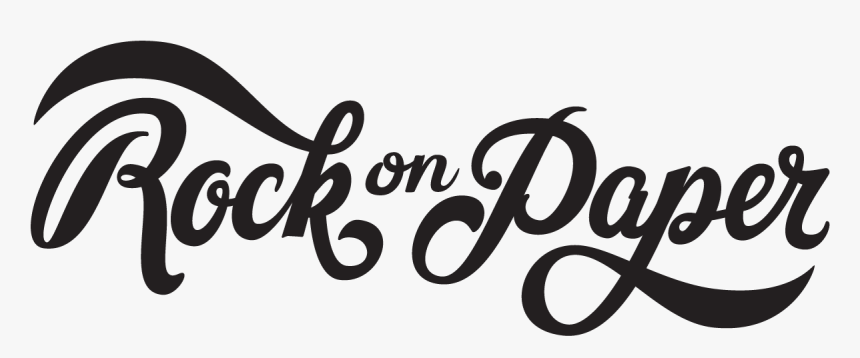 Rock On Paper - Calligraphy, HD Png Download