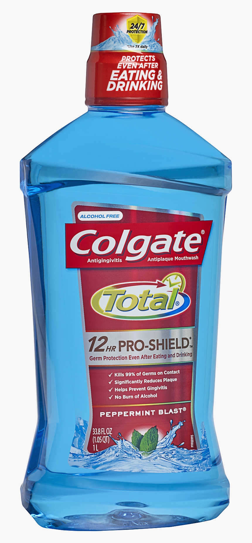 Colgate Total Mouthwash, HD Png Download