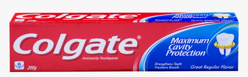 Colgate Tooth Paste Maximum Cavity Protection 200 Gm - Colgate, HD Png Download