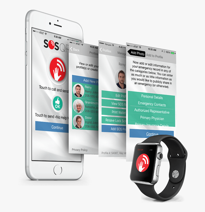 Stacked Screens - Smartphone, HD Png Download