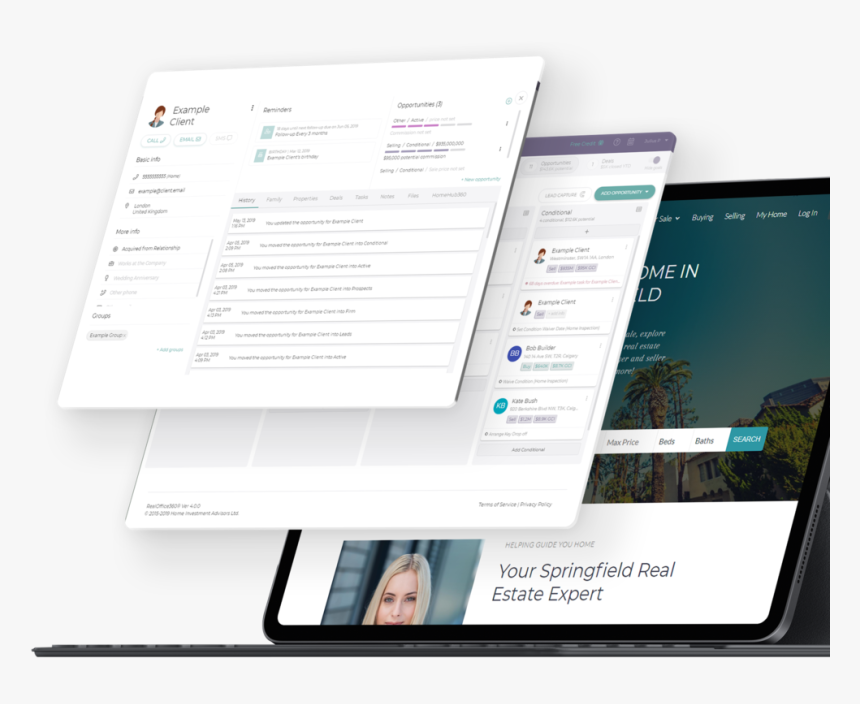 Crm For Real Estate Agents - Operating System, HD Png Download