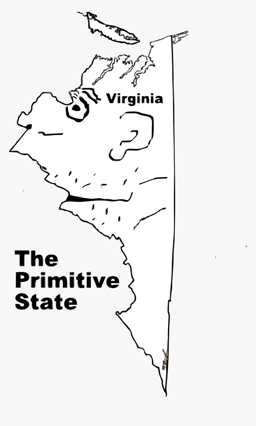 Transparent Virginia Outline Png - Deli Stationery, Png Download