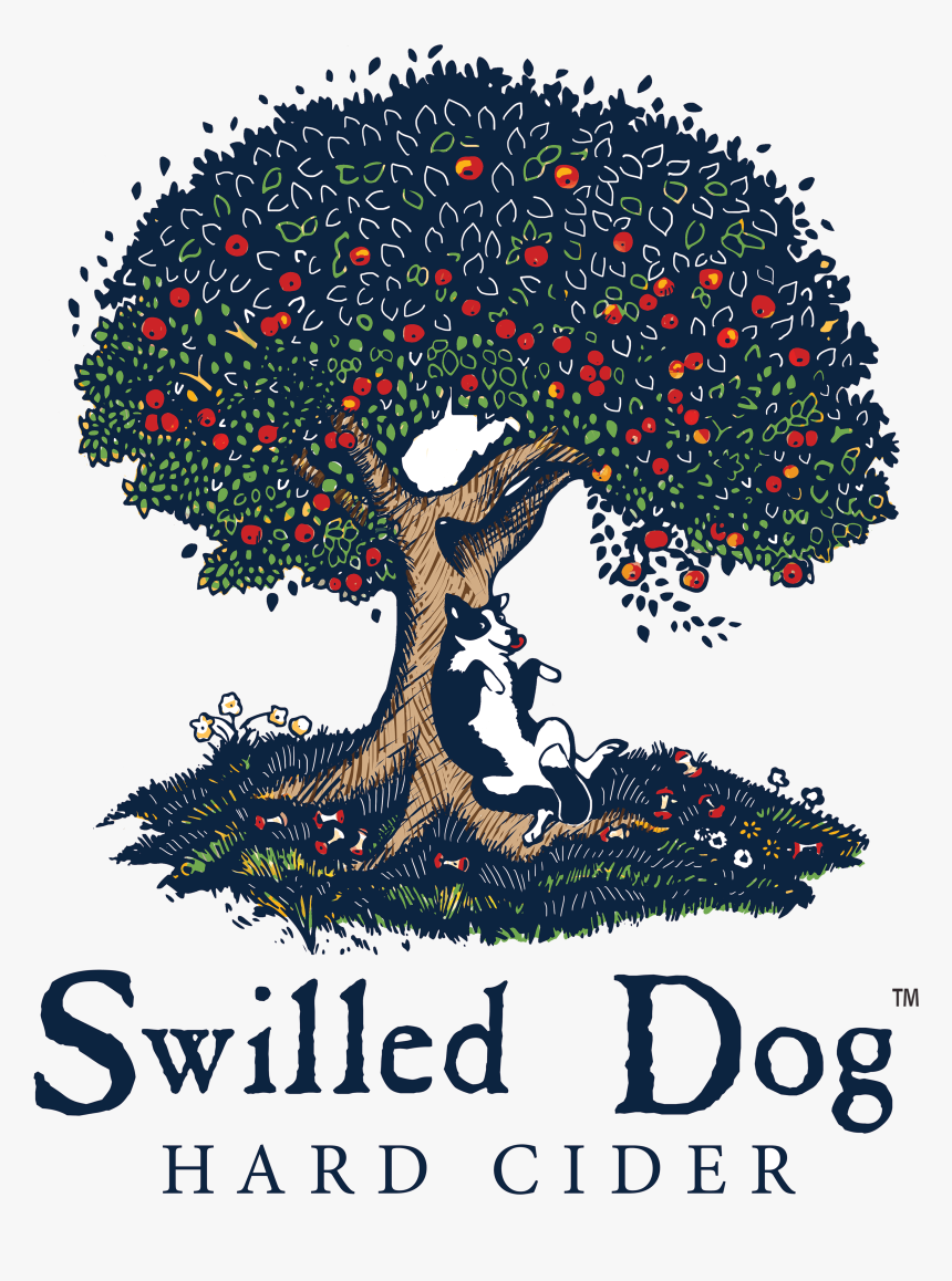 Find The Outline Of West Virginia In The Crook Of The - Swilled Dog Hard Cider, HD Png Download
