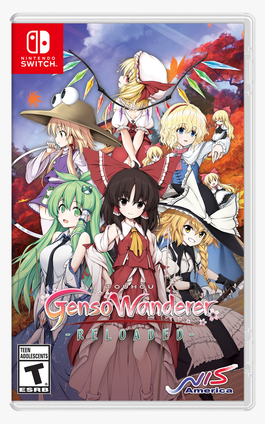 Touhou Genso Wanderer Reloaded Switch, HD Png Download