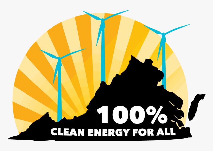 100% Virginia Logo - Virginia, HD Png Download
