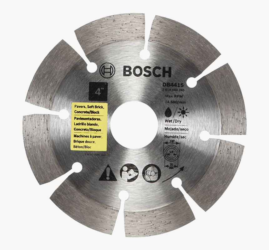 Db441s 4 In - Diamond Blade, HD Png Download