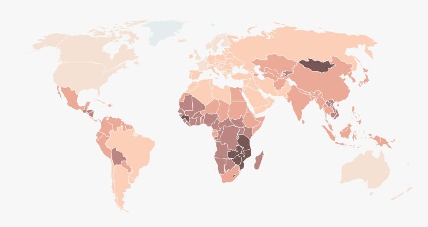 Rainforest Alliance Map Banana, HD Png Download