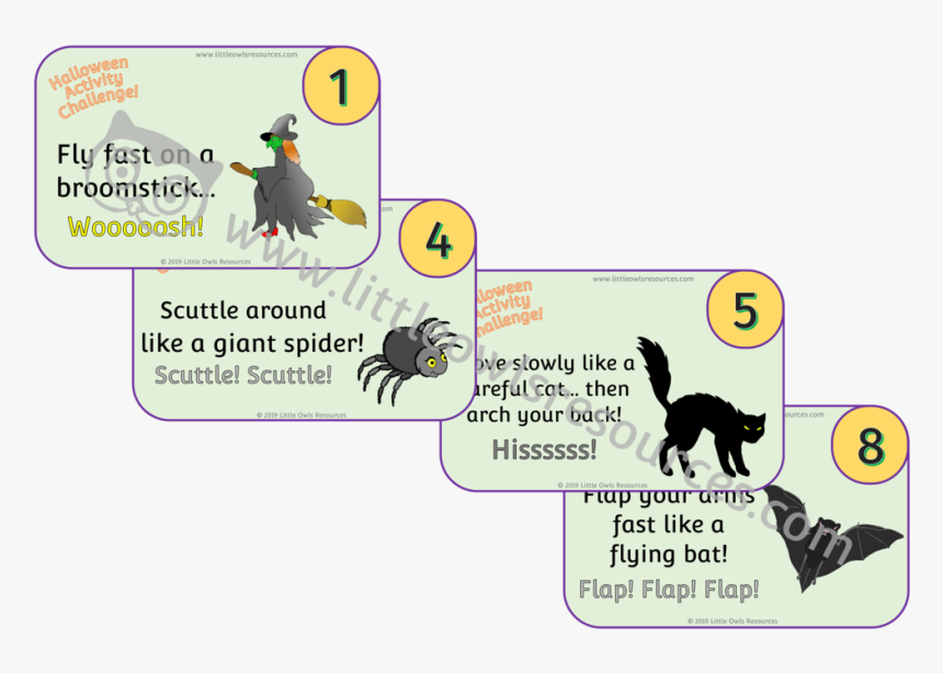 Halloween Activity Challenge Cover - Cartoon, HD Png Download