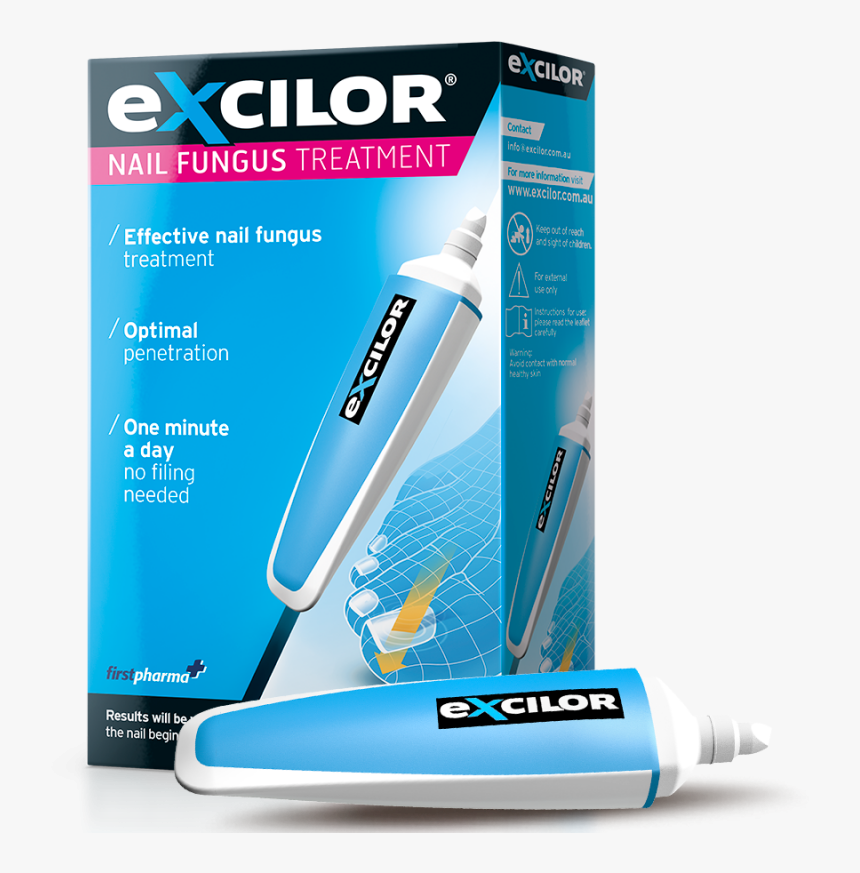 Fungal Nail Infection - Excilor Nail Fungus Treatment Solution, HD Png Download