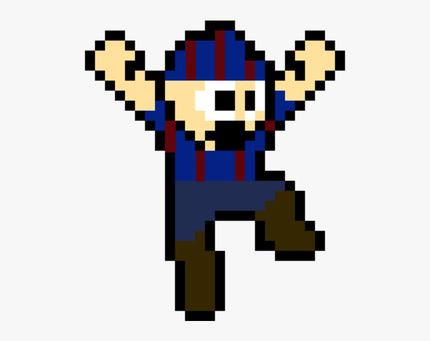 Mega Man 8 Mega Man 10 Kaizo Mario World Balloon Boy - Mega Man Pose, HD Png Download