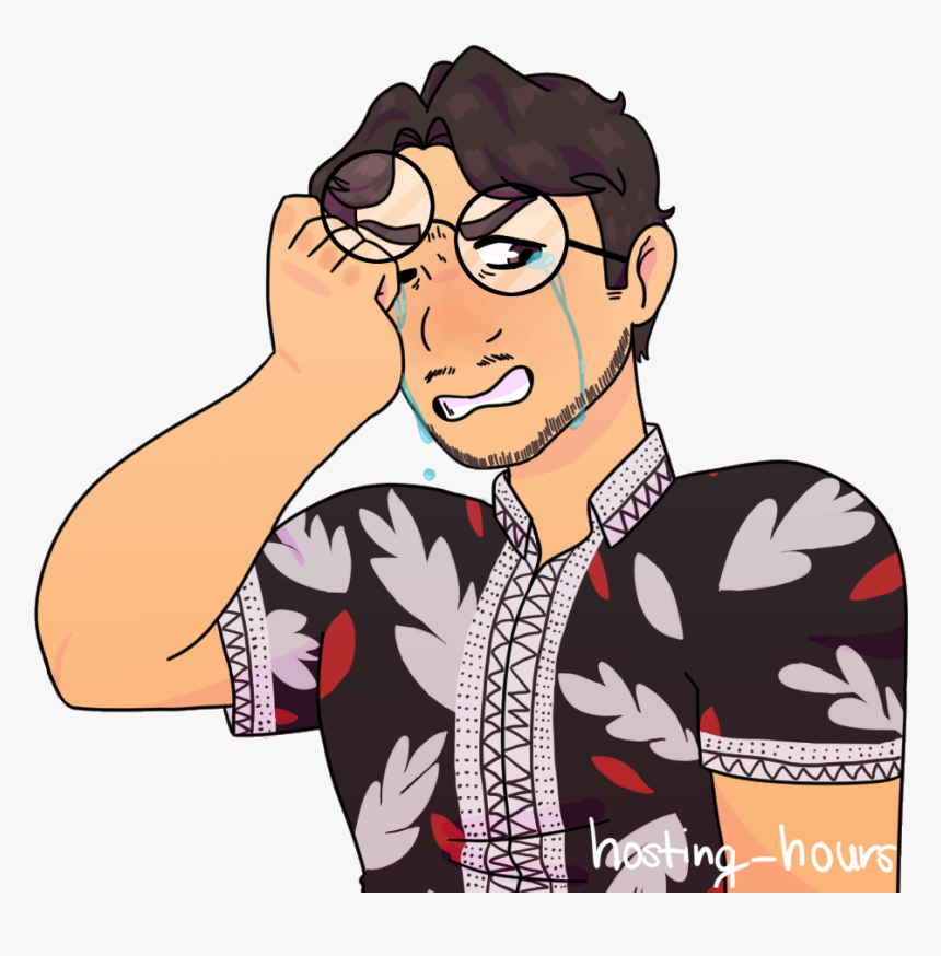 Cartoon Looking At Watch, HD Png Download