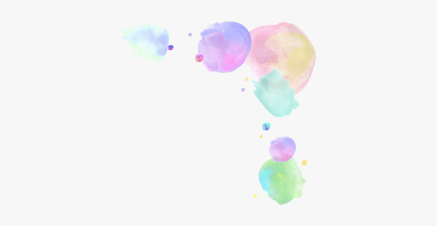 #freetoedit #pastel #watercolor #paint #splotch - Baby Mobile, HD Png Download
