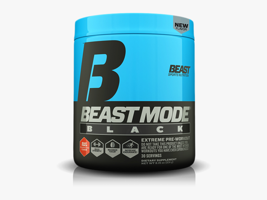 Beast Mode Black - Beast Mode Black Png, Transparent Png
