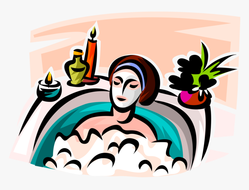 Vector Illustration Of Spa Treatment Gentle Purifying, HD Png Download