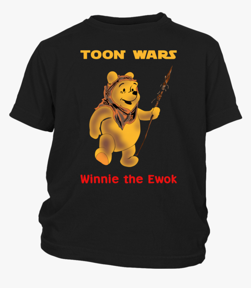 Pooh Bear Toon Wars Winnie The Ewok Shirt - No Bitch Niggas Shirt, HD Png Download