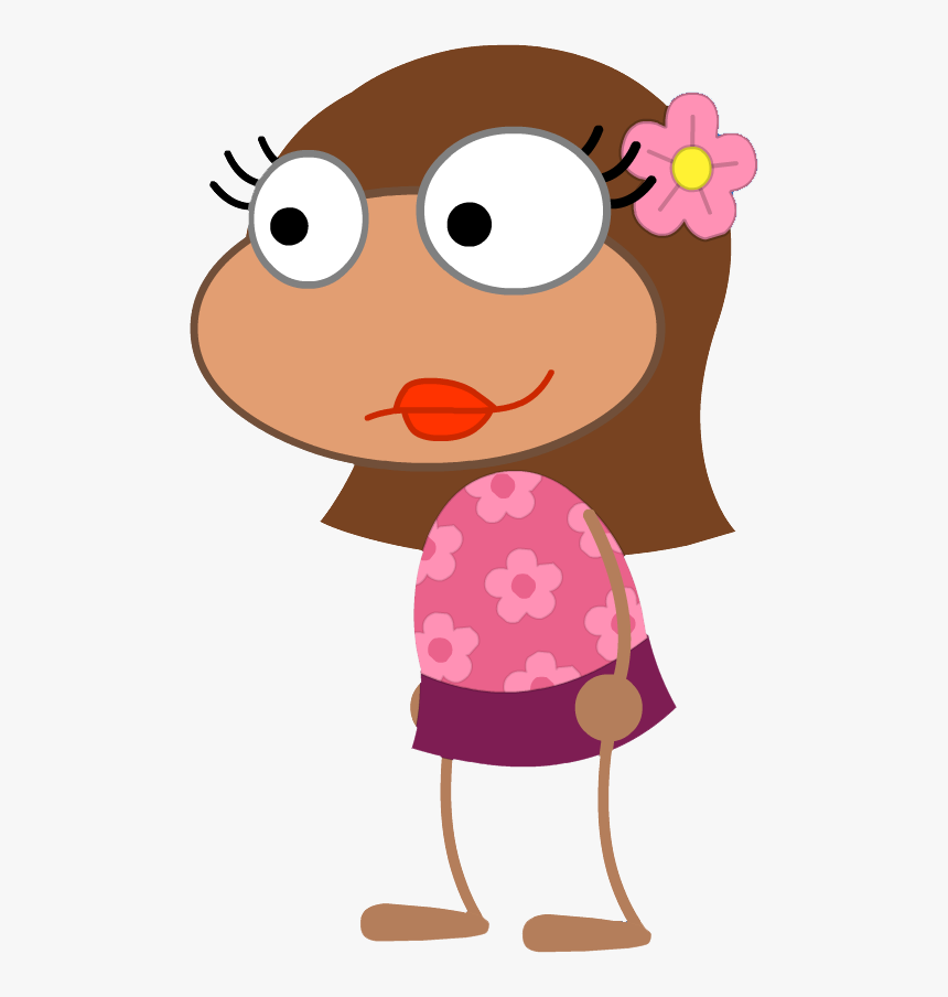 Hulalady - Poptropica Character, HD Png Download