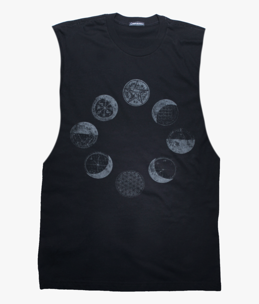 Moon Phases - Vest, HD Png Download