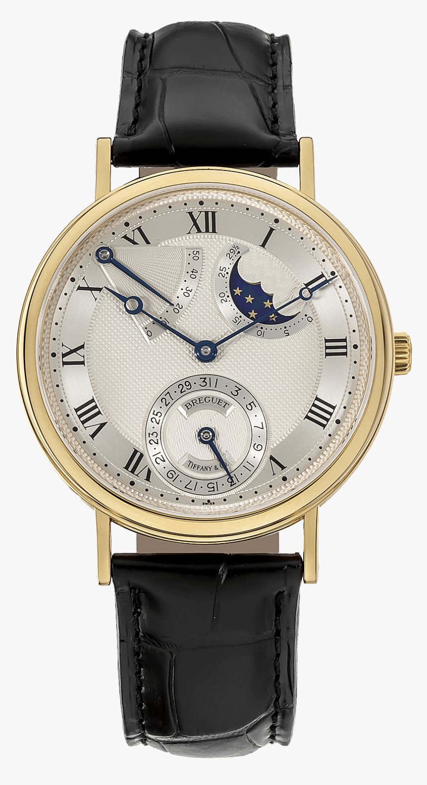 Classique Power Reserve Moon Phase Yellow Gold Automatic - Breguet, HD Png Download