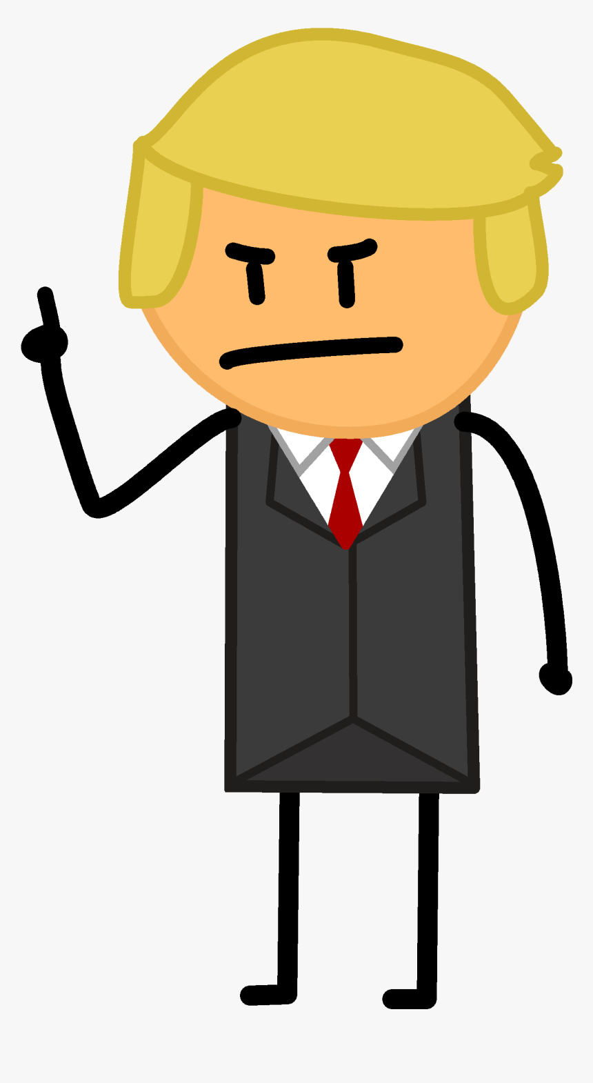Donald Trump Épicé - Cartoon, HD Png Download