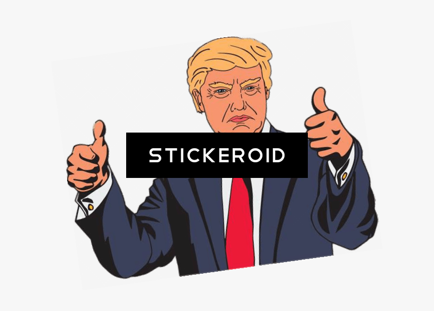 Trump Thumbs Up Png - Donald Trump, Transparent Png