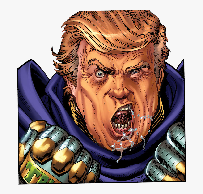 Pull United Trump Doctor Material The States Clipart - Donald Trump Art, HD Png Download