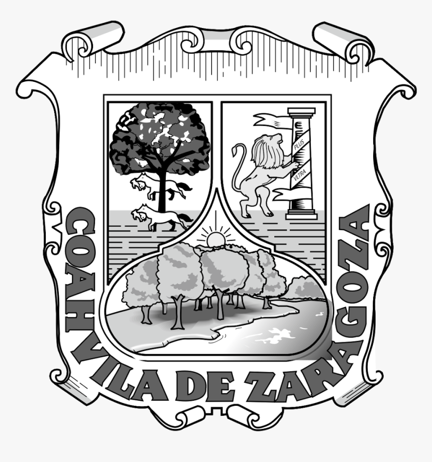 Escudo De Coahuila Logo Vector - Escudo De Coahuila Vector, HD Png Download