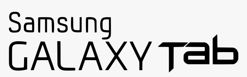 Samsung Galaxy Tab 4 Font, HD Png Download