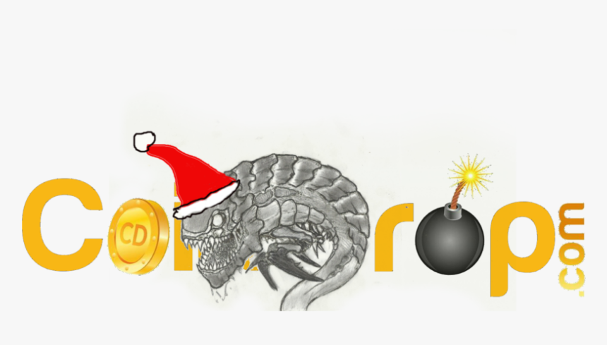 Coin-drop Santa Bug - Illustration, HD Png Download