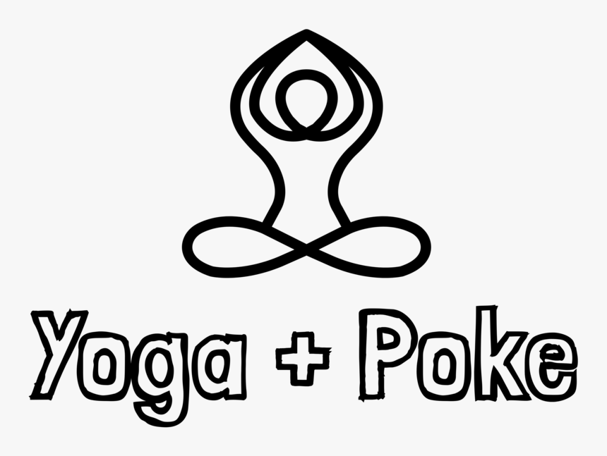 Yoga Poke Logo Black - Graphic Design, HD Png Download