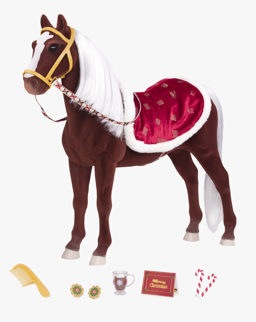 Winter Wonder Holiday Horse With Accessories - Our Generation Holiday Horse, HD Png Download