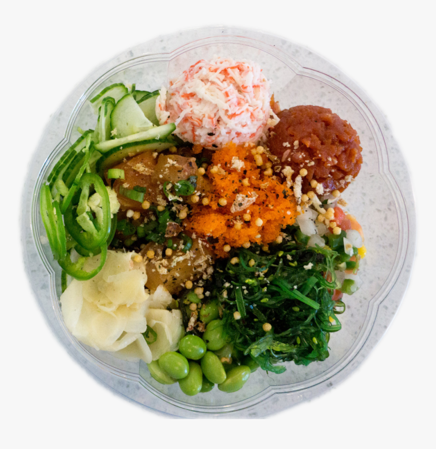 Poke Bowl 5 - Canned Mackerel Tomato Salad, HD Png Download