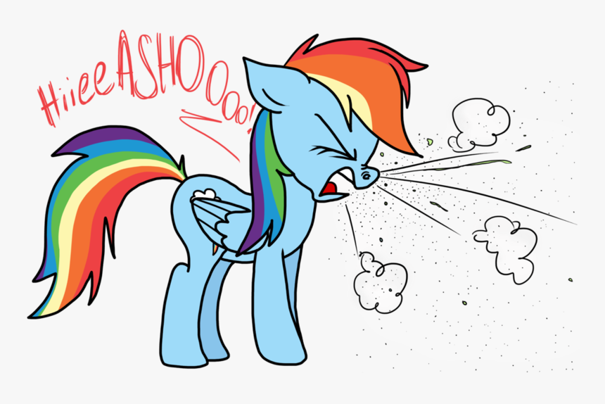 Rainbow Dash Explosion, HD Png Download